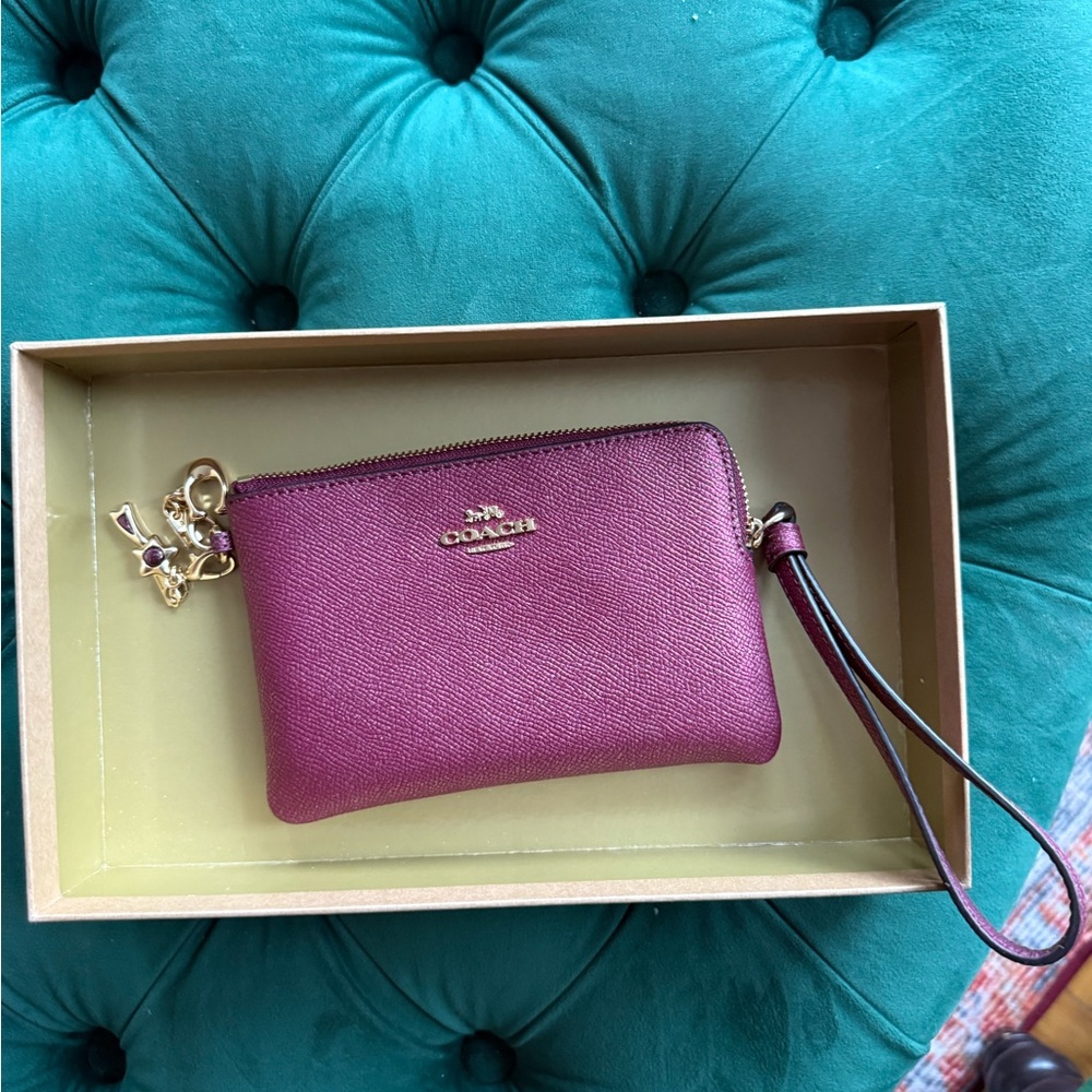 Coach Mulberry Wristlet